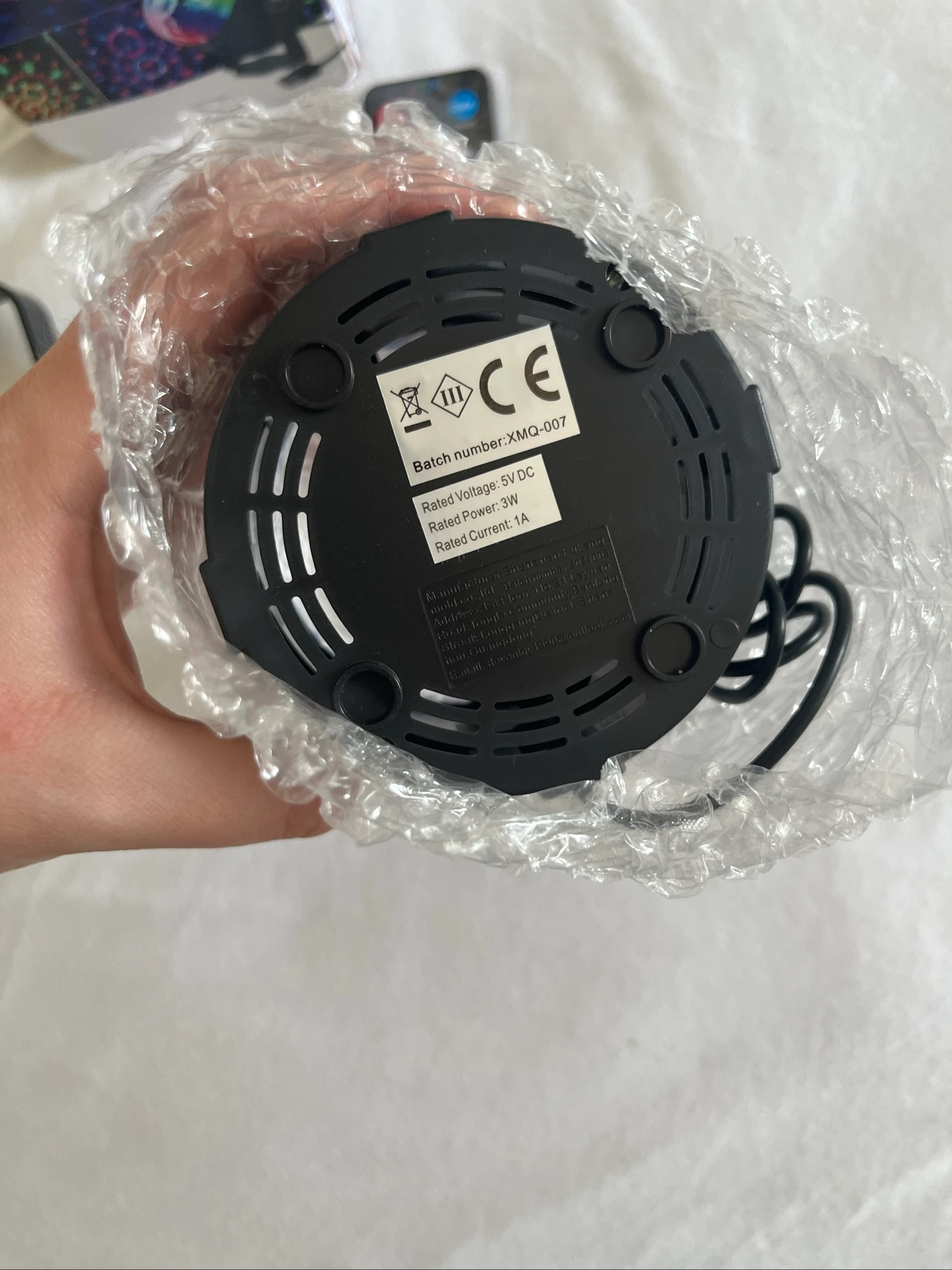Led-lamp - feestlamp - gekleurde scenelamp - nieuw met etiket – photo 9